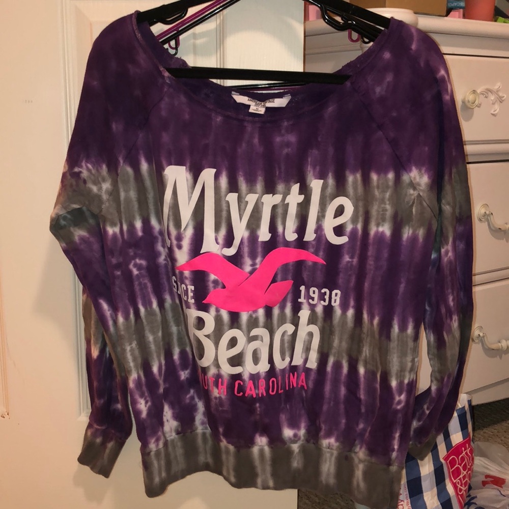 Myrtle Beach SC Tie-Dye Sweatshirt